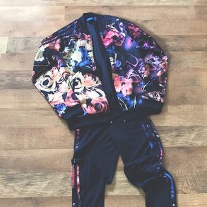 Adidas jacket and legging set